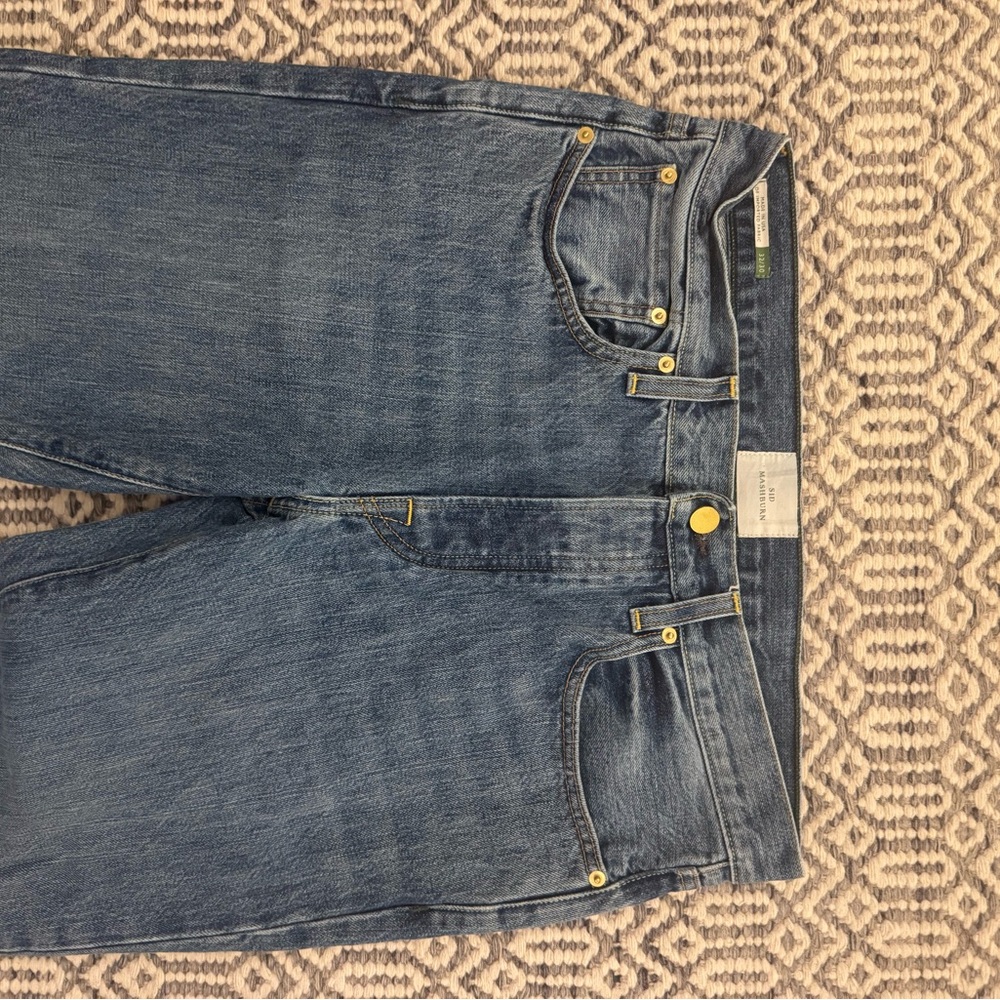 Sid Mashburn Light Blue Slim Straight Jeans - Picture 8 of 8